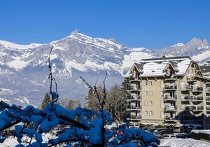 100m from ski lifts, Ground floor, swimming pool, terrace, tv, ski locker, 38m², Saint Gervais in Saint-Gervais-les-Bains