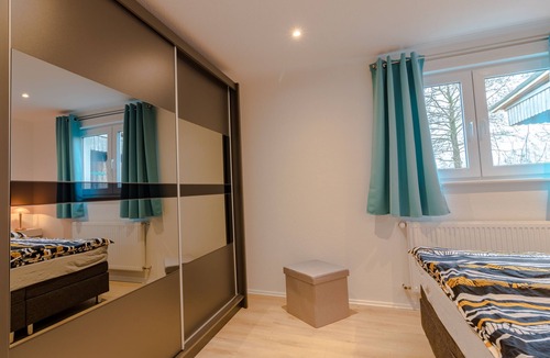 Jever Apartment | Comfortable vacation apartment with secure storage facilities for bicycles