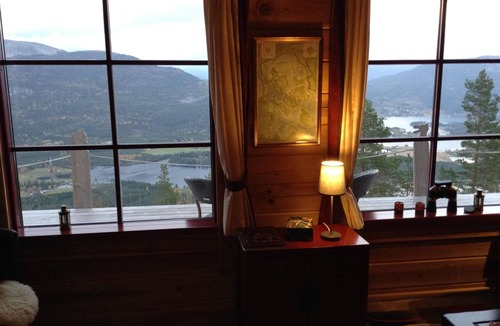 Kviteseid House | Cozy vacation home with views of mountains & lakes; in the middle of ski area