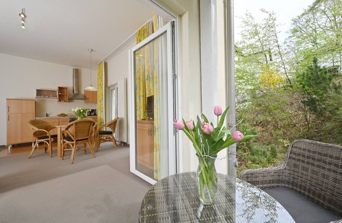 Sellin Apartment | Holiday Apartment "Villa Celia - 3" with Private Garden, Balcony & Wi-Fi