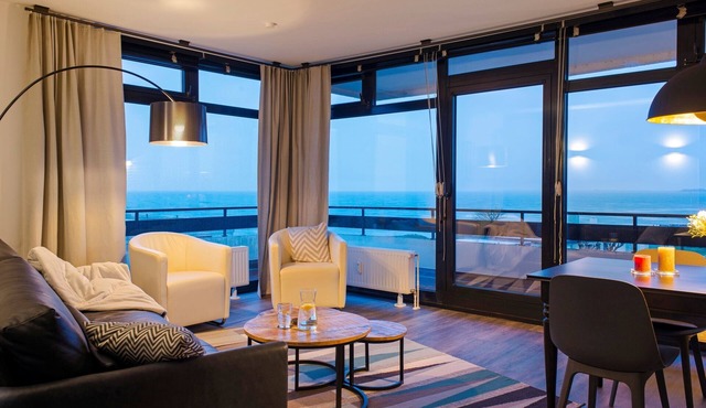 180° Sea View – Sonnendeck Apartment in Staberdorf in Staberdorf