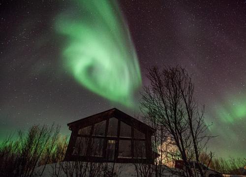 Aurora View Cabin in Lyngseidet