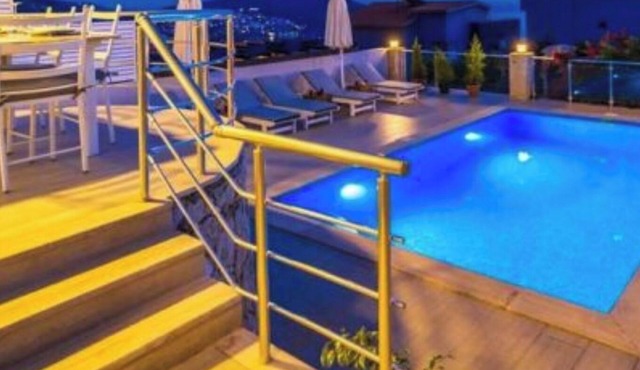 Beautiful modern3 bedroom detached villa license 07 7855 in Kalkan