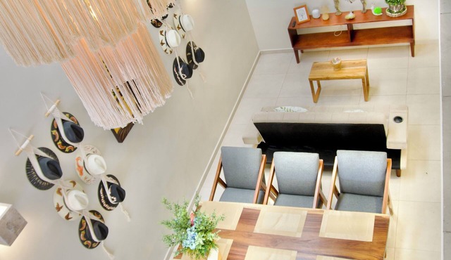Casa arbol 2-bedroom house with AC in all the house in Mérida