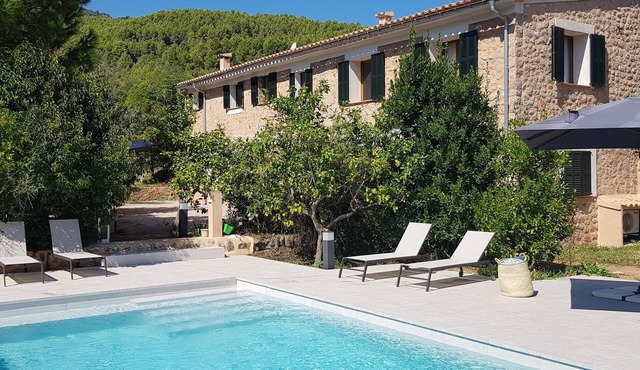 CHARMING FINCA, SOLLER, SPLENDID VIEW, BRAND NEW POOL, ORCHARD, QUIET in Soller