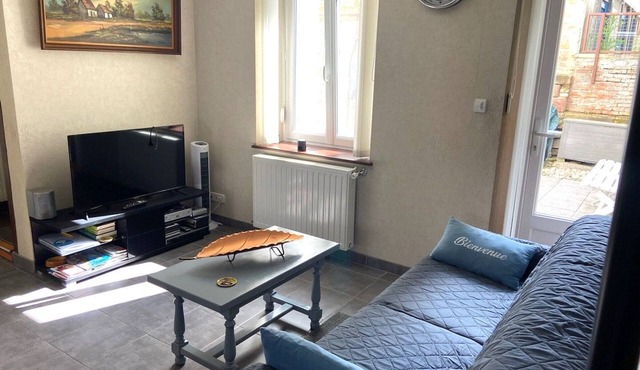 Charming Ground-Floor Apt in Épinal Center - Terrace, Free Parking, Near Train Station in Épinal