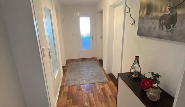 Cozy and bright vacation apartment (55m2) on the top floor in Dörfles-Esbach