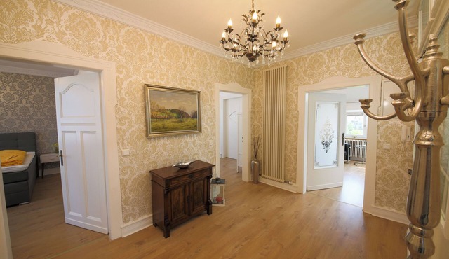 Exclusive city studio with 3 bedrooms in art nouveau villa & Hercules view for 8 guests in Kassel