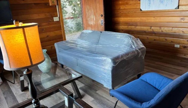 Great Rustic 4 Beds Beach Front Cabin in Moose Lake