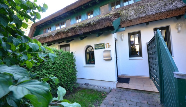 Großes Reethaus "Sanddorn" in Groß Zicker