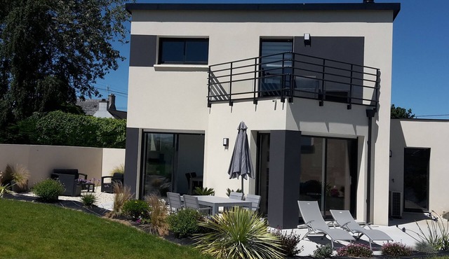 HOUSE WITH SUPERB SEA VIEW IN ROSCOFF - 4 STARS in Roscoff
