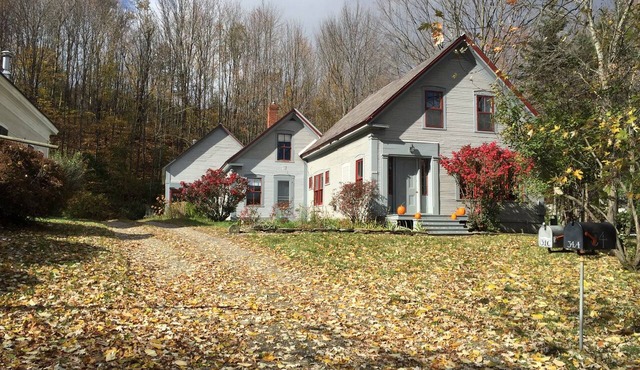 In town, river across the street, families welcome in Waitsfield