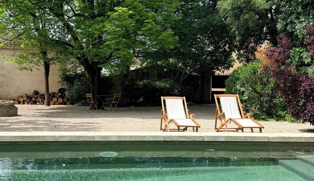 La Brèche - Mansion with swimming pool in Velleron