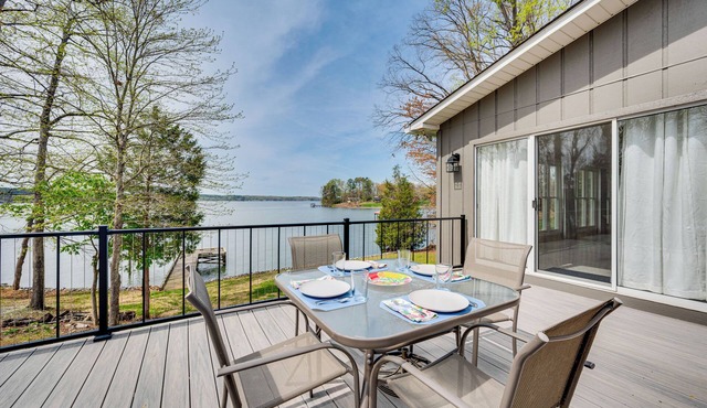 Lakefront Troutman House w/Spectacular Sunsets! in Troutman