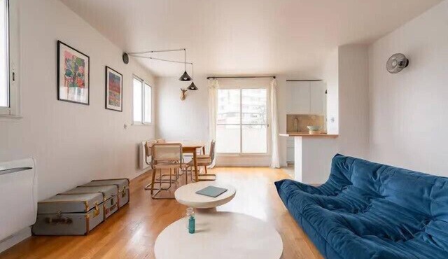 Large 3-bedroom apt with terrace, Paris 15 in Paris