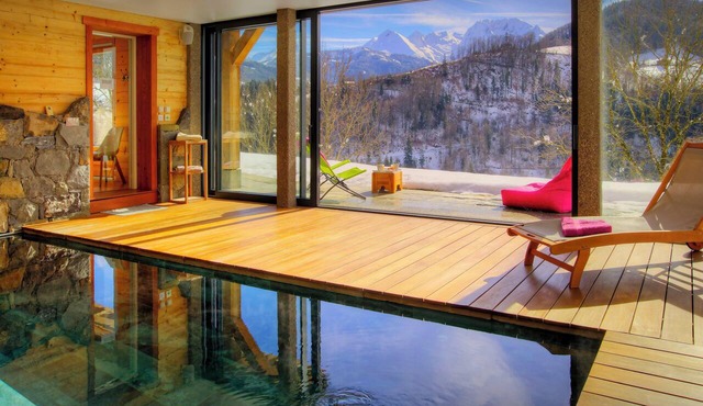 Lodge La Source - luxury French Alps break 12p, indoor pool - OVO Network in Les Clefs