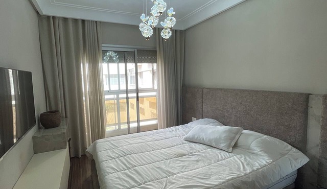 luxuary 3-bedroom apartment with AC in adorable Mohammédia in Mohammédia