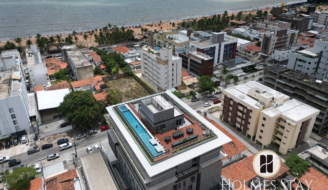 Luxury flat fully equipped at Acqua Tambau AQ6I7 in João Pessoa
