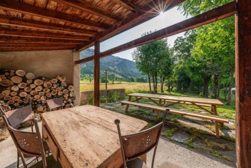 Maison Patou, superbe duplex au coeur du village du Casset, Le Monêtier les Bains, Serre Chevalier in Le Casset
