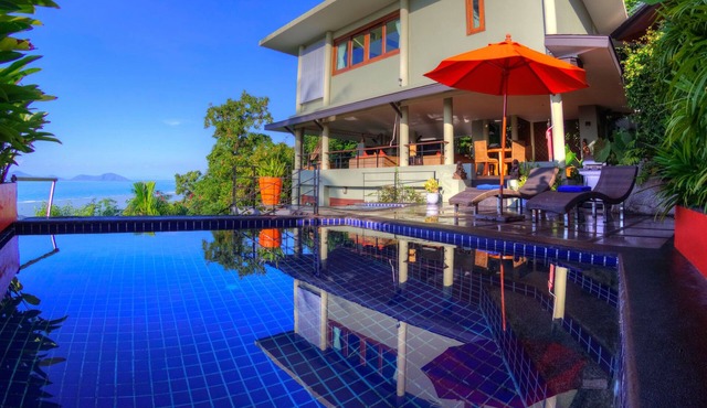 Ocean View 1 Bed Villa, Pool, Yoga/Meditation/Massage Room, FREE CAR & Transfers in Koh Samui