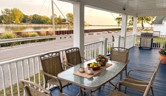 Scenic Waterfront Getaway Steps from a Historic Lighthouse in Ontario, Canada in Dunnville