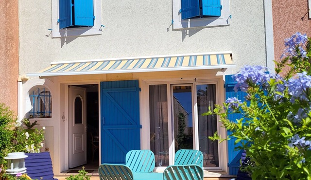 Sunny villa near Gruissan Village, Beach and Port in Gruissan