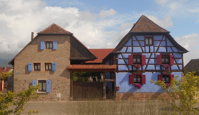 Typical 16th Century farm for 6 people, 3 rooms in Epfig