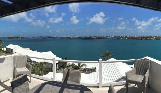 Warwick, Bermuda with Great Sound views, pool & tennis