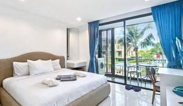 Pixel-modern 1-br Apartment With Pool View in Cape Panwa in Wichit