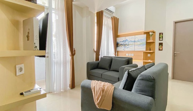 Best Choice Combined 2BR Vasanta Innopark Apartment in Cikarang